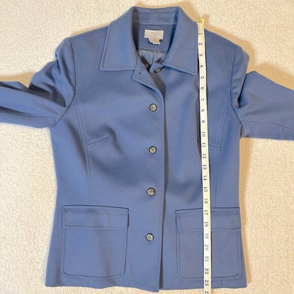 LOFT vintage blue wool blend blazer - Picture 11 of 11